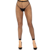 Leg Avenue - Collants Résille Cheville Noir